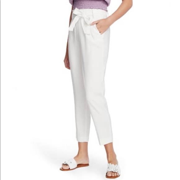 Brand New 1. State Ecru Cropped Pants Size 14 - Picture 5 of 8